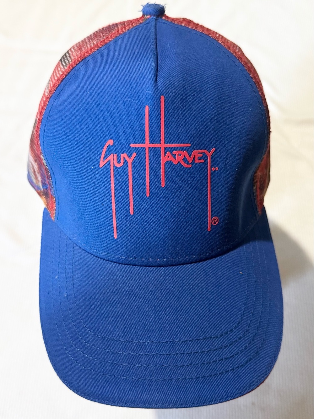 Guy Harvey Royal Blue Trucker Hat